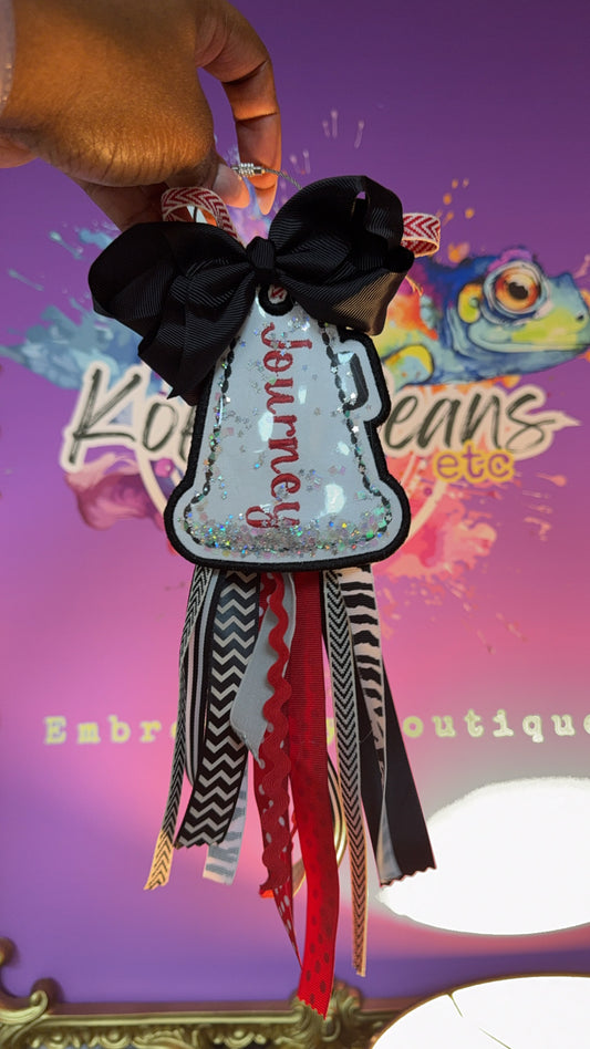 Custom Cheer Bag Tag