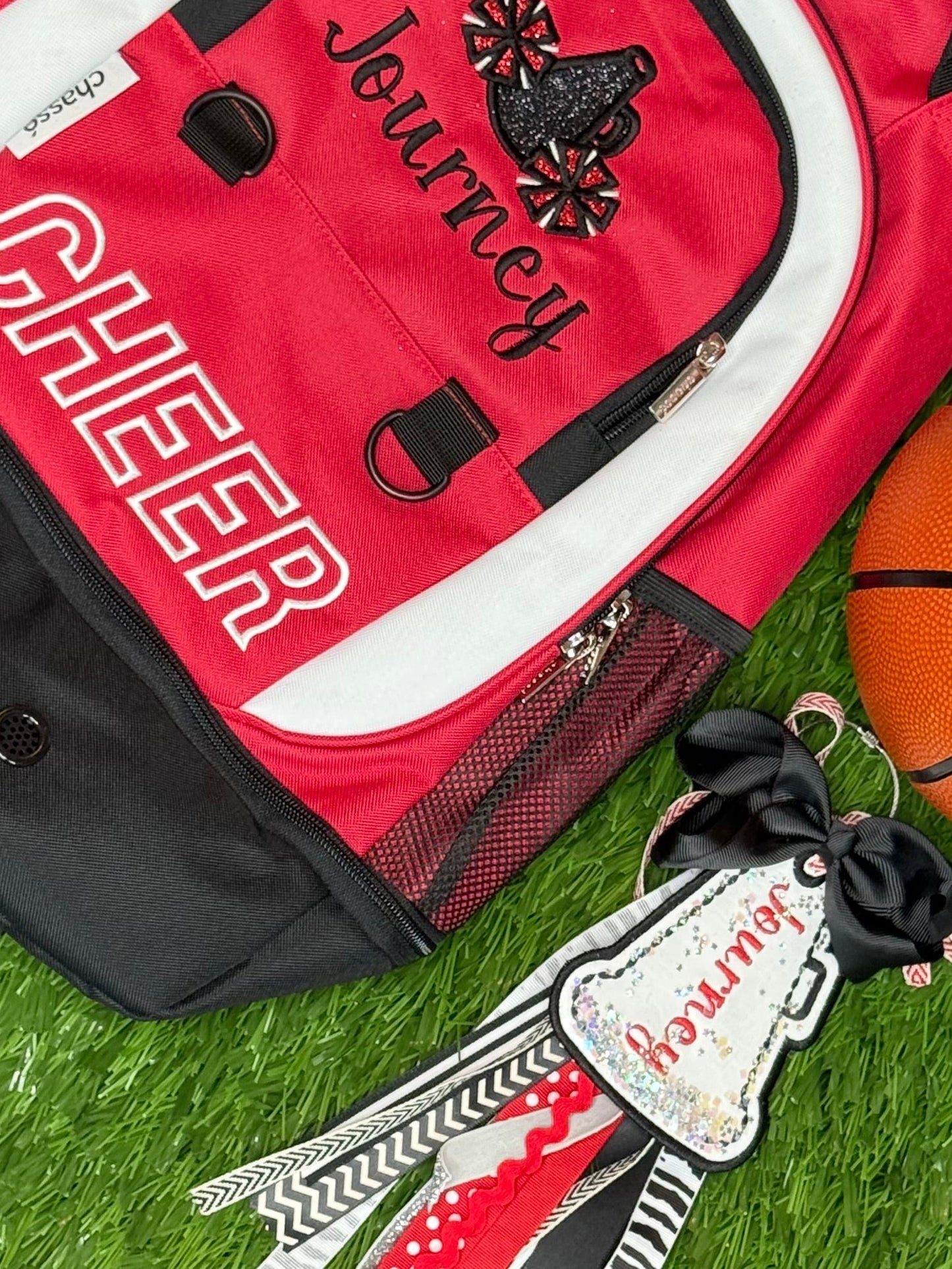 Custom Cheer Bag Tag